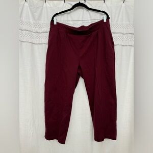 A New Day High-Rise Pull On Pants - Burgundy
